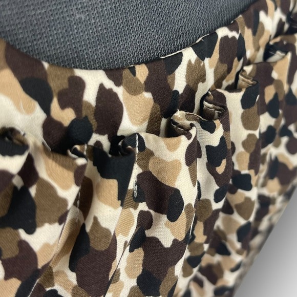 Talbots Women's Sleeveless Blouse Top Animal Print Brown Black White Size Small - Picture 7 of 7